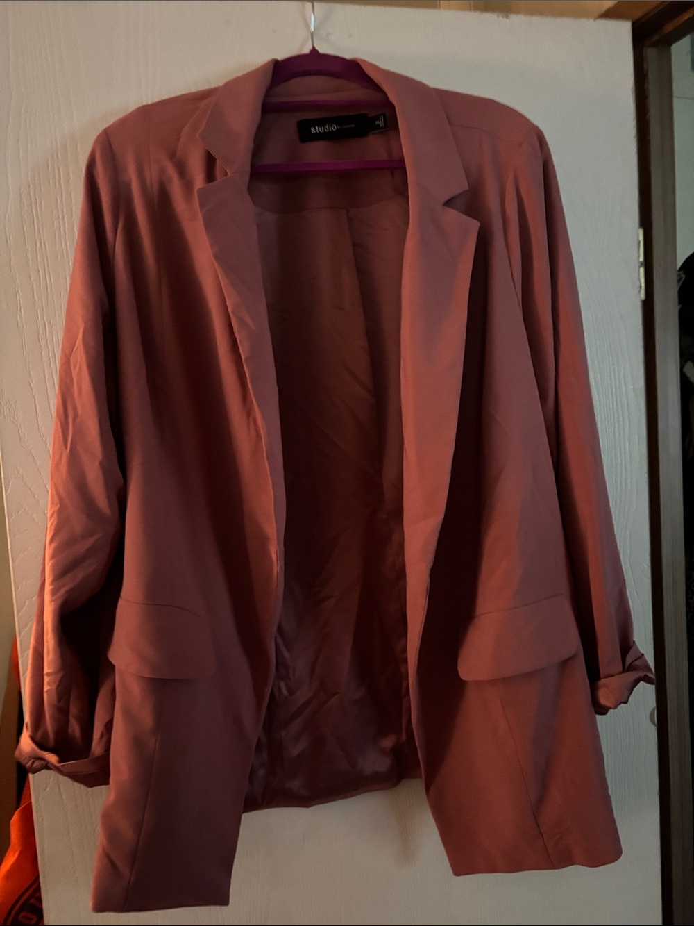 torrid Mauve Open-Front Blazer